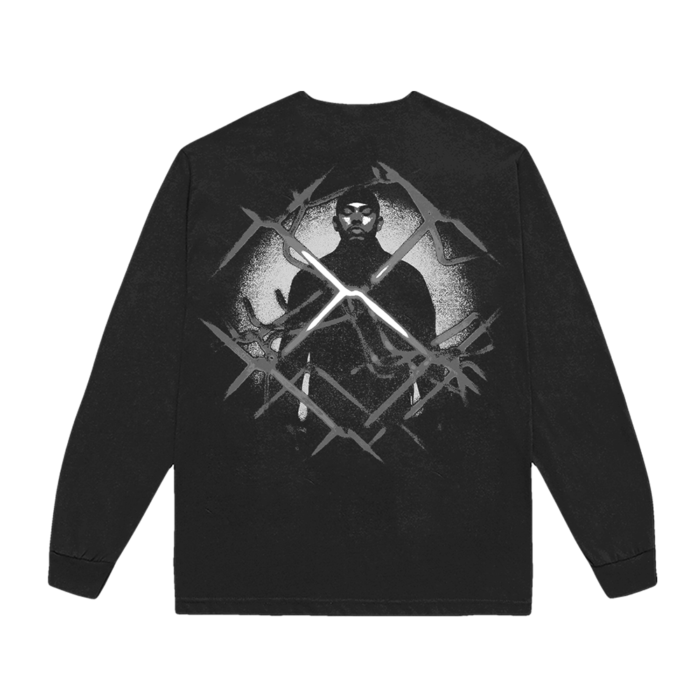 MT Barbed Wire Longsleeve T-Shirt Back