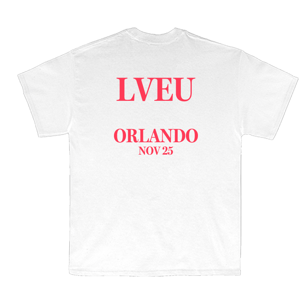 LVEU Orlando Event T-Shirt Back
